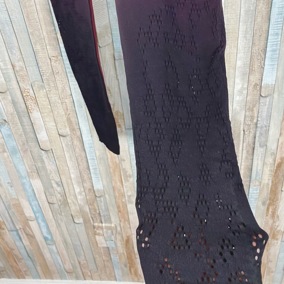 Varley S Ombre Perforated High Rise Waist Dover 7/8 Legging Tight Athletic Yoga - Picture 5 of 14